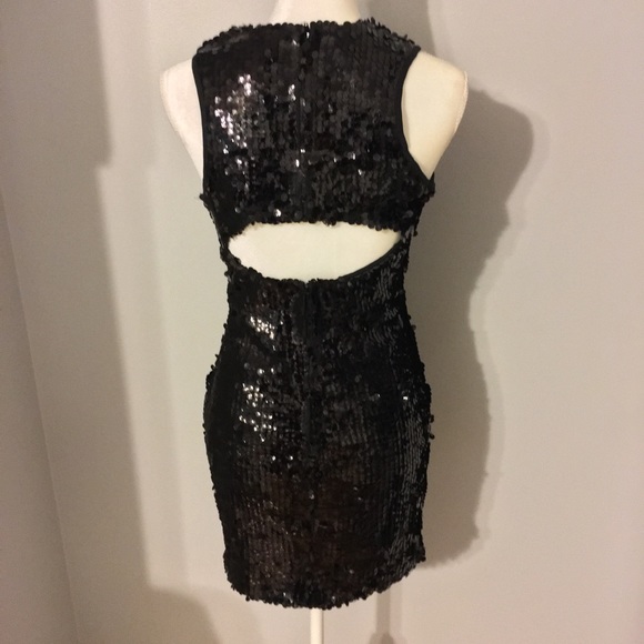 3 Pack (1S, 1M, 1L) Reseller Bundle Black Sequin Party Dress - Picture 4 of 6